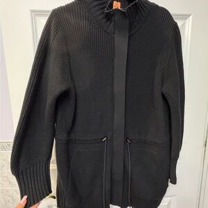 Women's Black Knit Jacket